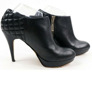 Vince Camuto Evgenia Quilted Leather Ankle Boots